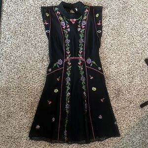 Free people embroidered dress
